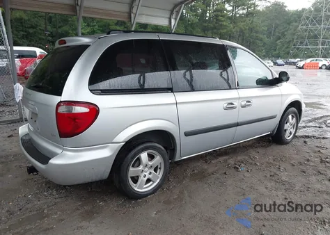 2005 Dodge Caravan Sxt из США, поврежденный, VIN 1D4GP45RX5B289704